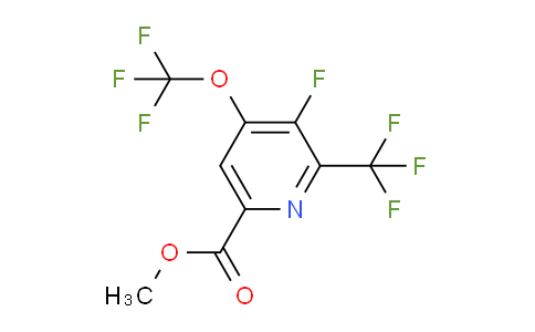 AM161261 | 1806722-26-8 | Methyl 3-fluoro-4-(trifluoromethoxy)-2-(trifluoromethyl)pyridine-6-carboxylate