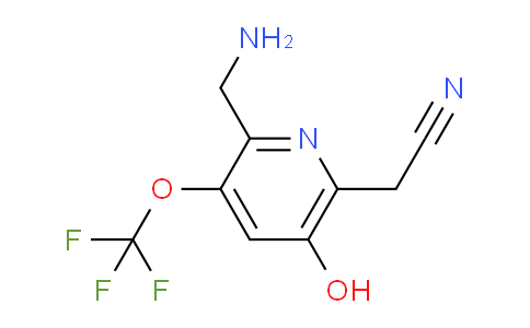 AM161270 | 1806011-88-0 | 2-(Aminomethyl)-5-hydroxy-3-(trifluoromethoxy)pyridine-6-acetonitrile