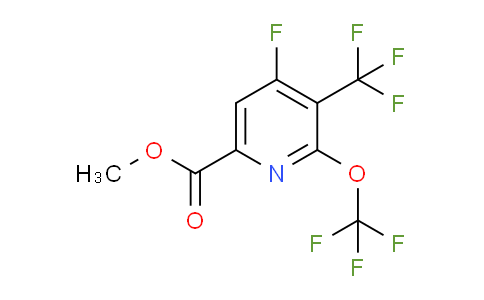 AM161271 | 1806722-35-9 | Methyl 4-fluoro-2-(trifluoromethoxy)-3-(trifluoromethyl)pyridine-6-carboxylate