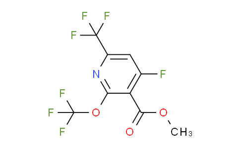 AM161273 | 1804339-43-2 | Methyl 4-fluoro-2-(trifluoromethoxy)-6-(trifluoromethyl)pyridine-3-carboxylate