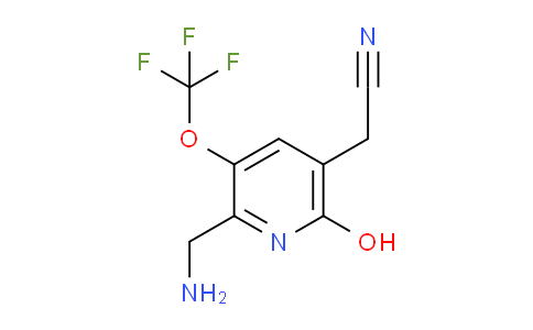 AM161274 | 1804832-02-7 | 2-(Aminomethyl)-6-hydroxy-3-(trifluoromethoxy)pyridine-5-acetonitrile