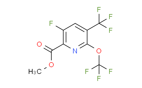 AM161277 | 1804768-57-7 | Methyl 5-fluoro-2-(trifluoromethoxy)-3-(trifluoromethyl)pyridine-6-carboxylate