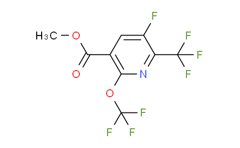 AM161278 | 1803676-08-5 | Methyl 3-fluoro-6-(trifluoromethoxy)-2-(trifluoromethyl)pyridine-5-carboxylate