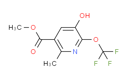 AM161280 | 1806738-84-0 | Methyl 3-hydroxy-6-methyl-2-(trifluoromethoxy)pyridine-5-carboxylate