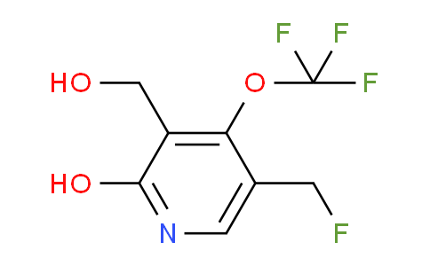 5-(Fluoromethyl)-2-hydroxy-4-(trifluoromethoxy)pyridine-3-methanol