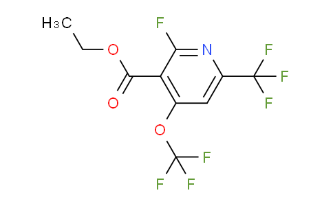AM161289 | 1804339-58-9 | Ethyl 2-fluoro-4-(trifluoromethoxy)-6-(trifluoromethyl)pyridine-3-carboxylate