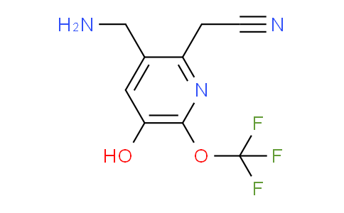 3-(Aminomethyl)-5-hydroxy-6-(trifluoromethoxy)pyridine-2-acetonitrile
