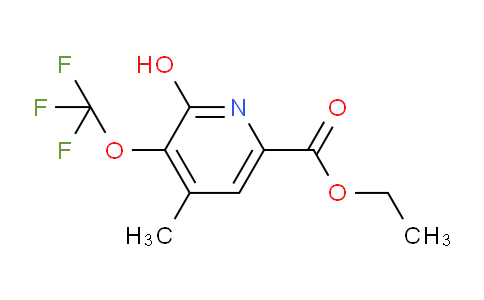AM161295 | 1806733-85-6 | Ethyl 2-hydroxy-4-methyl-3-(trifluoromethoxy)pyridine-6-carboxylate