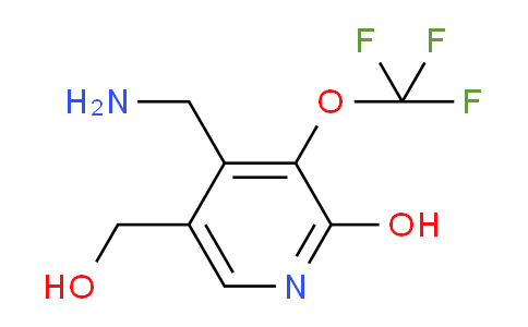 4-(Aminomethyl)-2-hydroxy-3-(trifluoromethoxy)pyridine-5-methanol