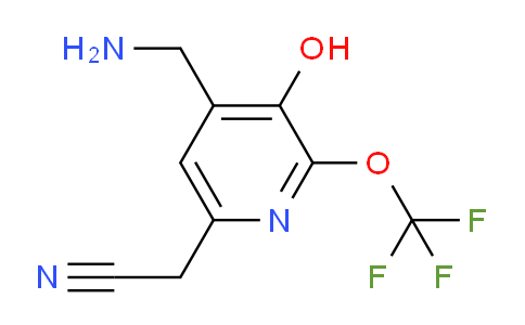 4-(Aminomethyl)-3-hydroxy-2-(trifluoromethoxy)pyridine-6-acetonitrile