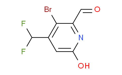 AM16130 | 1806866-59-0 | 3-Bromo-4-(difluoromethyl)-6-hydroxypyridine-2-carboxaldehyde