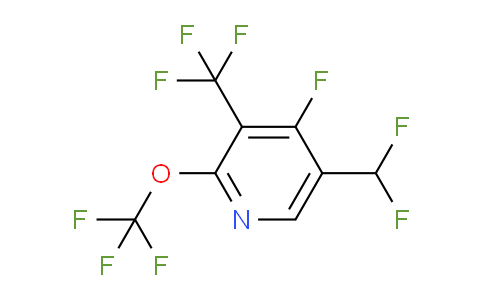 AM161303 | 1804313-43-6 | 5-(Difluoromethyl)-4-fluoro-2-(trifluoromethoxy)-3-(trifluoromethyl)pyridine