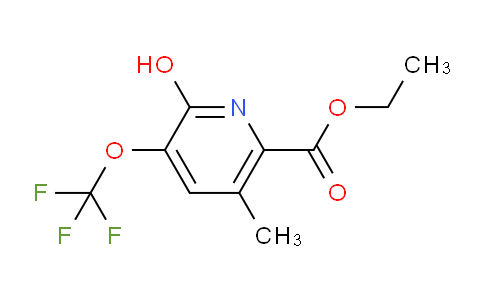 AM161304 | 1806733-95-8 | Ethyl 2-hydroxy-5-methyl-3-(trifluoromethoxy)pyridine-6-carboxylate