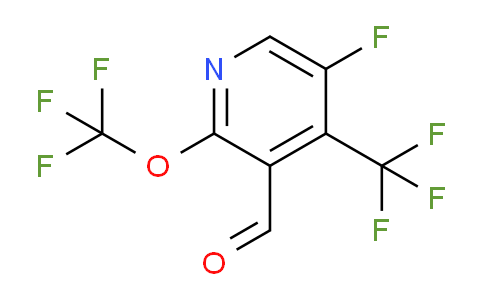 AM161312 | 1803667-12-0 | 5-Fluoro-2-(trifluoromethoxy)-4-(trifluoromethyl)pyridine-3-carboxaldehyde