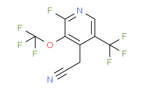 AM161319 | 1804765-29-4 | 2-Fluoro-3-(trifluoromethoxy)-5-(trifluoromethyl)pyridine-4-acetonitrile