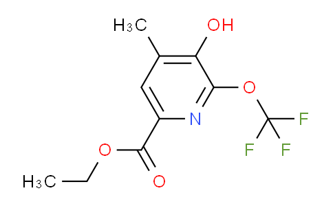 AM161320 | 1806734-22-4 | Ethyl 3-hydroxy-4-methyl-2-(trifluoromethoxy)pyridine-6-carboxylate