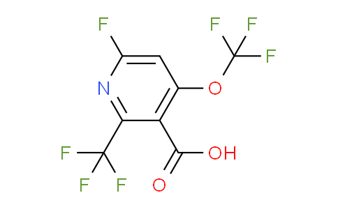 AM161321 | 1804677-49-3 | 6-Fluoro-4-(trifluoromethoxy)-2-(trifluoromethyl)pyridine-3-carboxylic acid