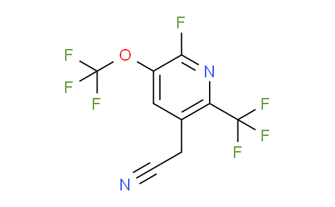AM161322 | 1804757-58-1 | 2-Fluoro-3-(trifluoromethoxy)-6-(trifluoromethyl)pyridine-5-acetonitrile