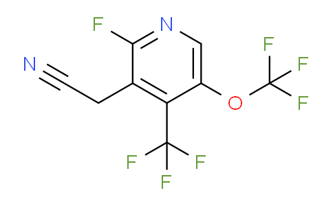 AM161330 | 1806721-60-7 | 2-Fluoro-5-(trifluoromethoxy)-4-(trifluoromethyl)pyridine-3-acetonitrile
