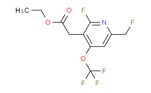 AM161343 | 1803679-95-9 | Ethyl 2-fluoro-6-(fluoromethyl)-4-(trifluoromethoxy)pyridine-3-acetate