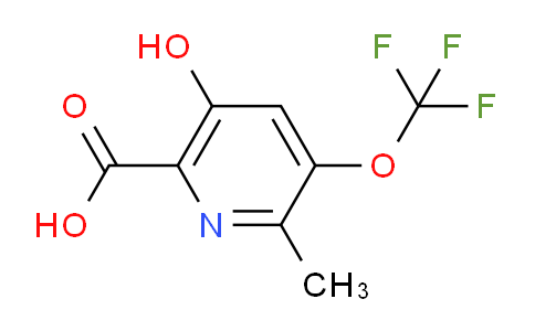 AM161348 | 1804772-47-1 | 5-Hydroxy-2-methyl-3-(trifluoromethoxy)pyridine-6-carboxylic acid