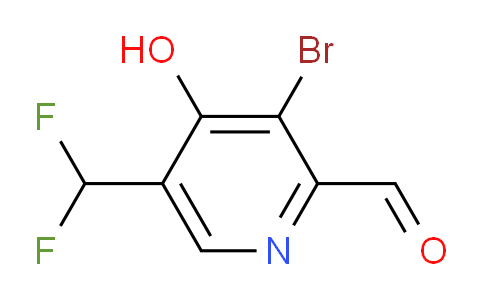 AM16135 | 1804661-86-6 | 3-Bromo-5-(difluoromethyl)-4-hydroxypyridine-2-carboxaldehyde