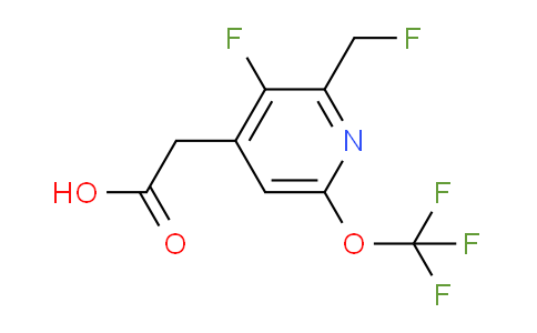 AM161368 | 1804321-23-0 | 3-Fluoro-2-(fluoromethyl)-6-(trifluoromethoxy)pyridine-4-acetic acid
