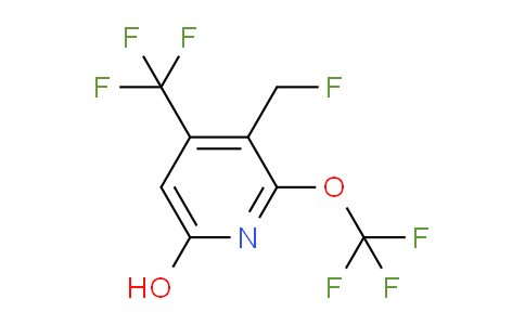 3-(Fluoromethyl)-6-hydroxy-2-(trifluoromethoxy)-4-(trifluoromethyl)pyridine