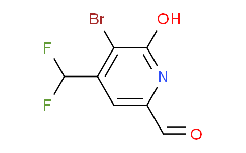 AM16137 | 1805410-69-8 | 3-Bromo-4-(difluoromethyl)-2-hydroxypyridine-6-carboxaldehyde