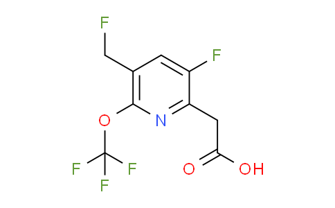 AM161376 | 1804338-52-0 | 3-Fluoro-5-(fluoromethyl)-6-(trifluoromethoxy)pyridine-2-acetic acid