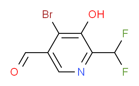 AM16138 | 1806993-38-3 | 4-Bromo-2-(difluoromethyl)-3-hydroxypyridine-5-carboxaldehyde