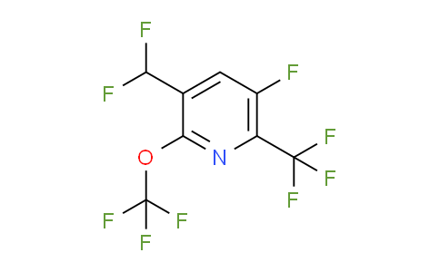 AM161381 | 1804757-47-8 | 3-(Difluoromethyl)-5-fluoro-2-(trifluoromethoxy)-6-(trifluoromethyl)pyridine