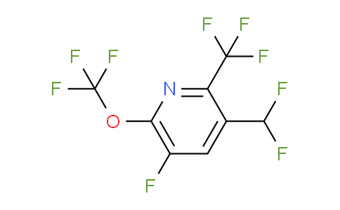 AM161384 | 1804339-02-3 | 3-(Difluoromethyl)-5-fluoro-6-(trifluoromethoxy)-2-(trifluoromethyl)pyridine