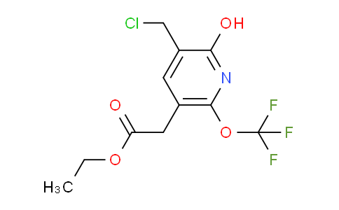 AM161388 | 1806161-50-1 | Ethyl 3-(chloromethyl)-2-hydroxy-6-(trifluoromethoxy)pyridine-5-acetate