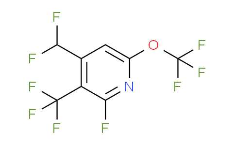 AM161390 | 1804476-24-1 | 4-(Difluoromethyl)-2-fluoro-6-(trifluoromethoxy)-3-(trifluoromethyl)pyridine