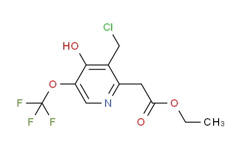 AM161392 | 1806170-91-1 | Ethyl 3-(chloromethyl)-4-hydroxy-5-(trifluoromethoxy)pyridine-2-acetate