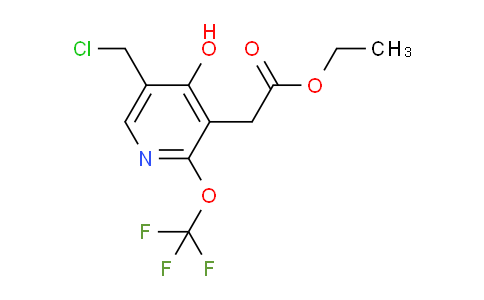 AM161395 | 1806037-88-6 | Ethyl 5-(chloromethyl)-4-hydroxy-2-(trifluoromethoxy)pyridine-3-acetate