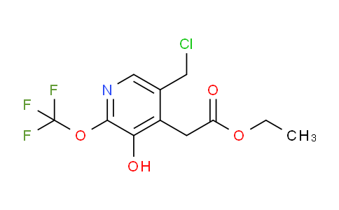 AM161396 | 1806267-91-3 | Ethyl 5-(chloromethyl)-3-hydroxy-2-(trifluoromethoxy)pyridine-4-acetate
