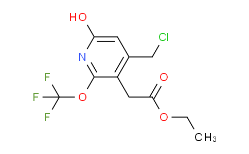 AM161398 | 1804342-09-3 | Ethyl 4-(chloromethyl)-6-hydroxy-2-(trifluoromethoxy)pyridine-3-acetate