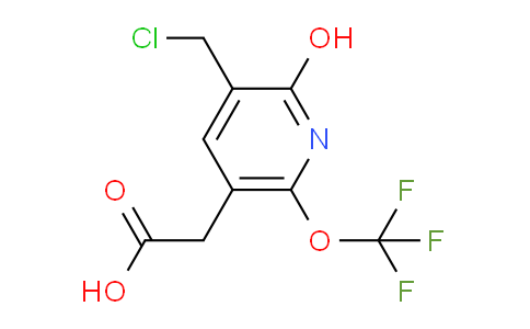 AM161405 | 1804835-60-6 | 3-(Chloromethyl)-2-hydroxy-6-(trifluoromethoxy)pyridine-5-acetic acid