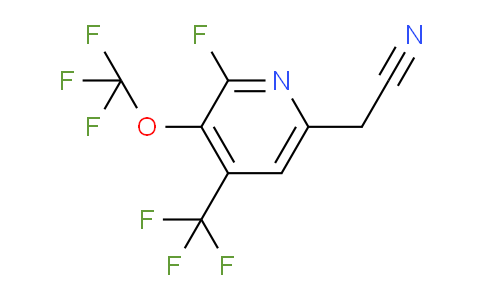 AM161406 | 1804765-43-2 | 2-Fluoro-3-(trifluoromethoxy)-4-(trifluoromethyl)pyridine-6-acetonitrile