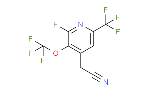 AM161408 | 1804765-53-4 | 2-Fluoro-3-(trifluoromethoxy)-6-(trifluoromethyl)pyridine-4-acetonitrile