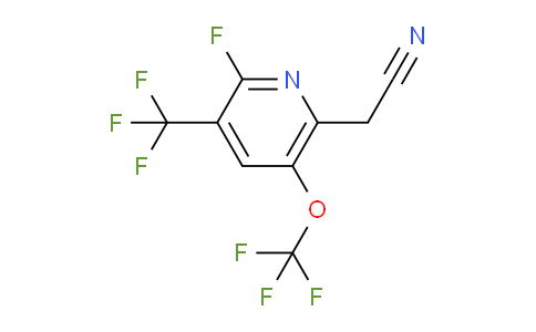 AM161414 | 1806737-17-6 | 2-Fluoro-5-(trifluoromethoxy)-3-(trifluoromethyl)pyridine-6-acetonitrile