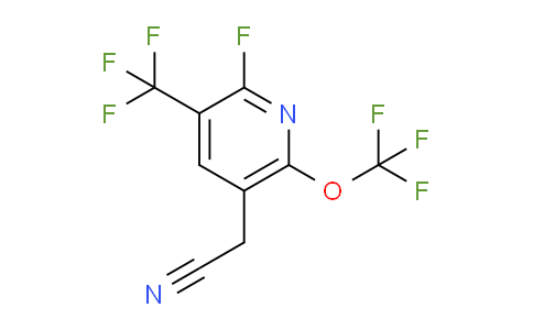 AM161421 | 1804765-65-8 | 2-Fluoro-6-(trifluoromethoxy)-3-(trifluoromethyl)pyridine-5-acetonitrile