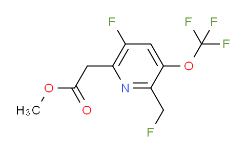 AM161424 | 1804475-97-5 | Methyl 5-fluoro-2-(fluoromethyl)-3-(trifluoromethoxy)pyridine-6-acetate