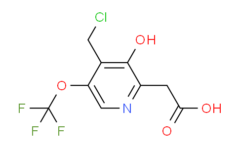 AM161425 | 1804639-05-1 | 4-(Chloromethyl)-3-hydroxy-5-(trifluoromethoxy)pyridine-2-acetic acid