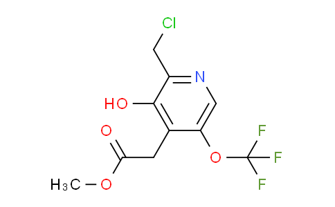 AM161436 | 1804639-11-9 | Methyl 2-(chloromethyl)-3-hydroxy-5-(trifluoromethoxy)pyridine-4-acetate