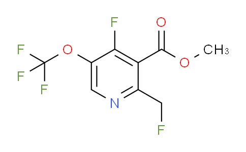 AM161437 | 1804810-60-3 | Methyl 4-fluoro-2-(fluoromethyl)-5-(trifluoromethoxy)pyridine-3-carboxylate
