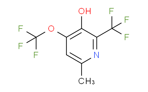 AM161445 | 1804629-11-5 | 3-Hydroxy-6-methyl-4-(trifluoromethoxy)-2-(trifluoromethyl)pyridine