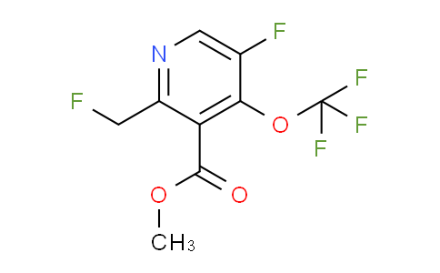 AM161446 | 1806263-52-4 | Methyl 5-fluoro-2-(fluoromethyl)-4-(trifluoromethoxy)pyridine-3-carboxylate